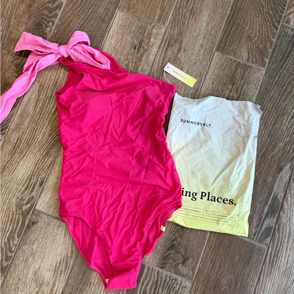 Summersalt Vibrant Pink One-Piece Swimsuit